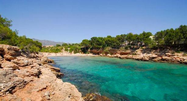 Apt. Con Piscina Interior En La Playa Alguer L'Ametlla de Mar Zewnętrze zdjęcie